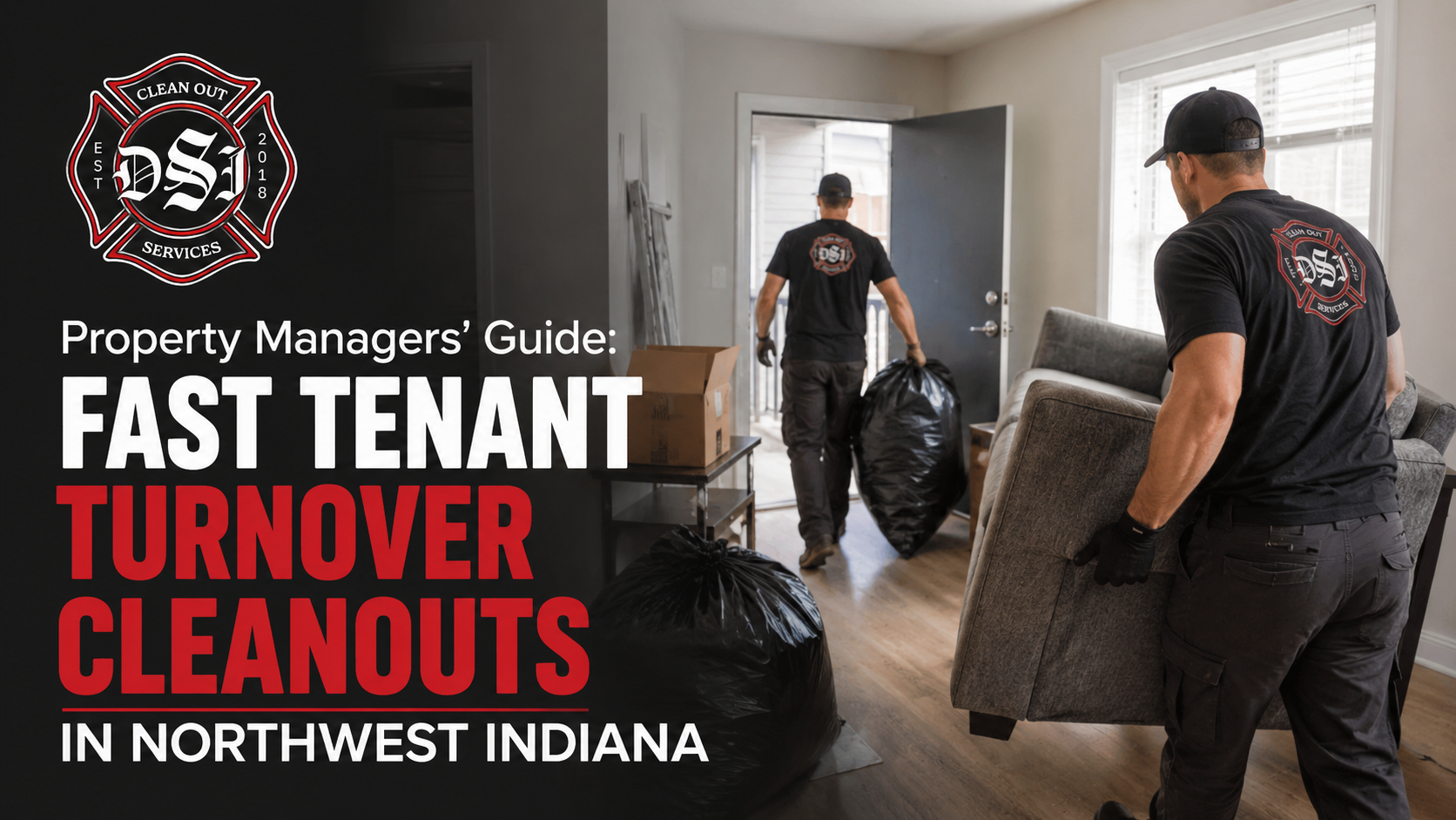 Property Managers’ Guide: Fast Tenant Turnover Cleanouts in Northwest Indiana